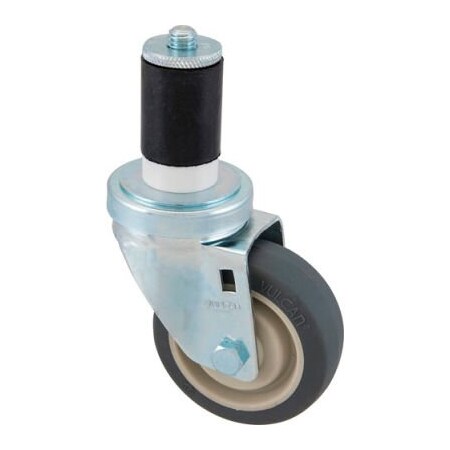 Allpoints Allpoints 1201026 Caster, Stem, 3-1/2", Gry 1201026